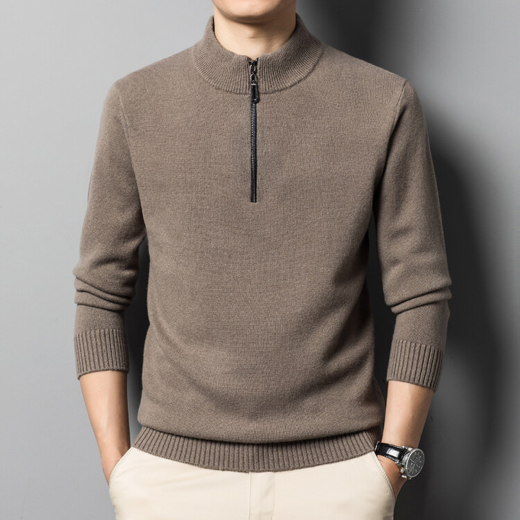 Why Is the Wool Half Zipper Heavy Sweater Becoming a Must‑Have Winter Wardrobe Essential
