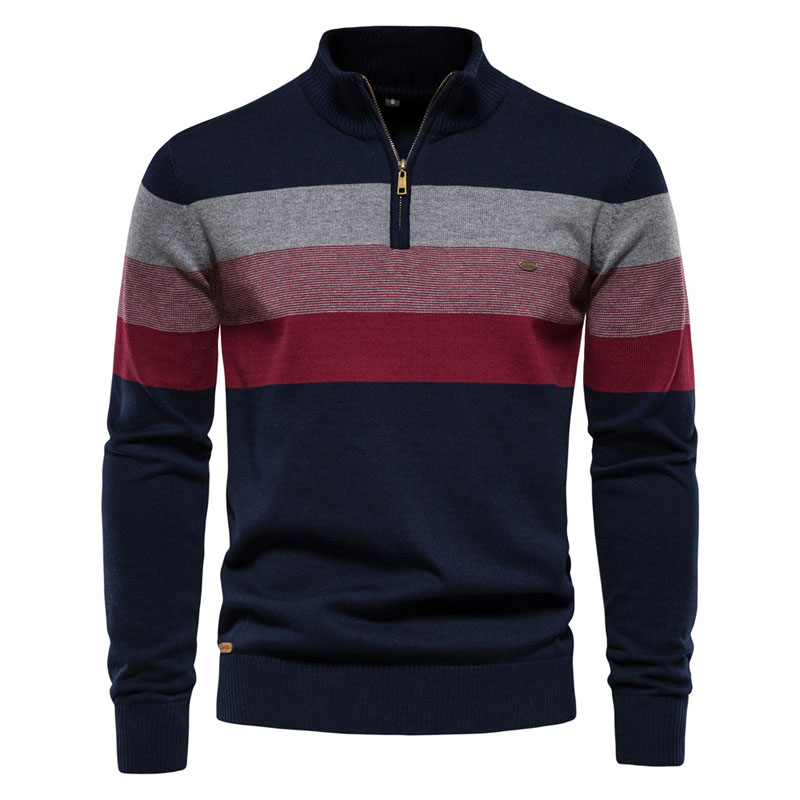 Why Are Quarter Zip Men's Pullover Sweaters the Best Choice for Comfort and Style